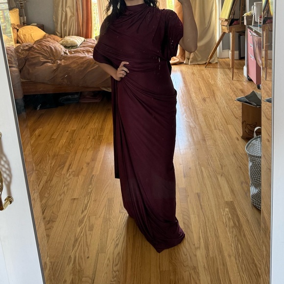 shoes with a burgundy dress Berta  DEME by Gabriella